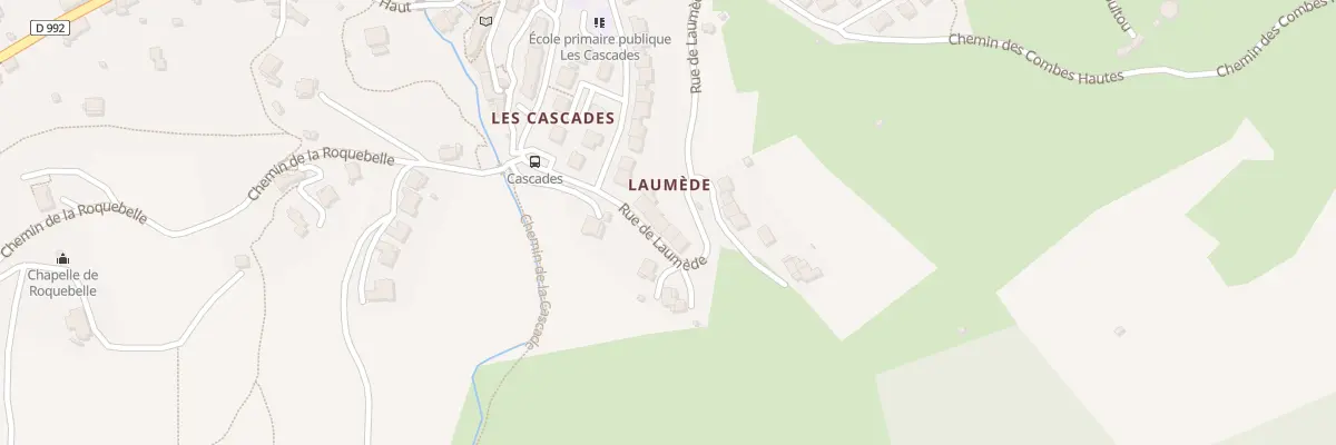 Plan du 5 Rue de Laumede à Creissels
