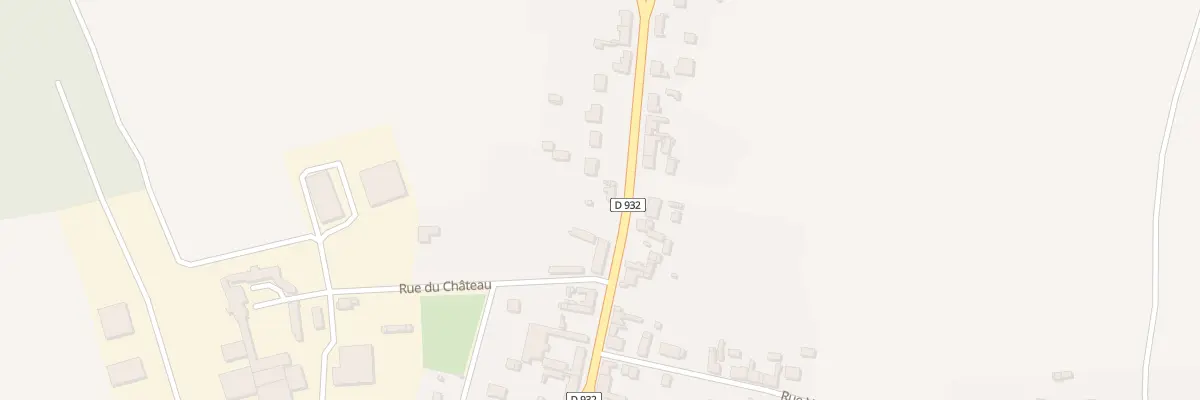 Plan du 199 Rue de l’Europe à Golancourt