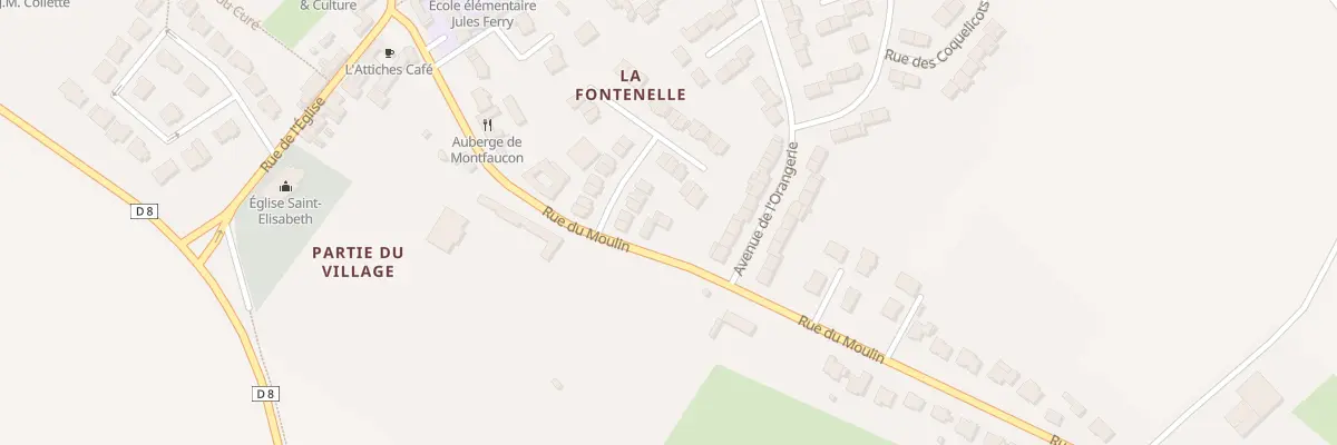 Plan du 29 Rue du Moulin à Attiches