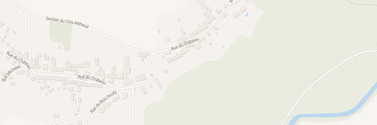 Plan du 732 Rue du Château à Mouroux