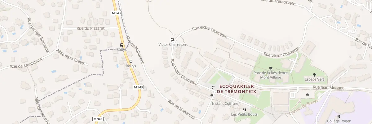Plan du 8 Rue Victor Charreton à Clermont-Ferrand
