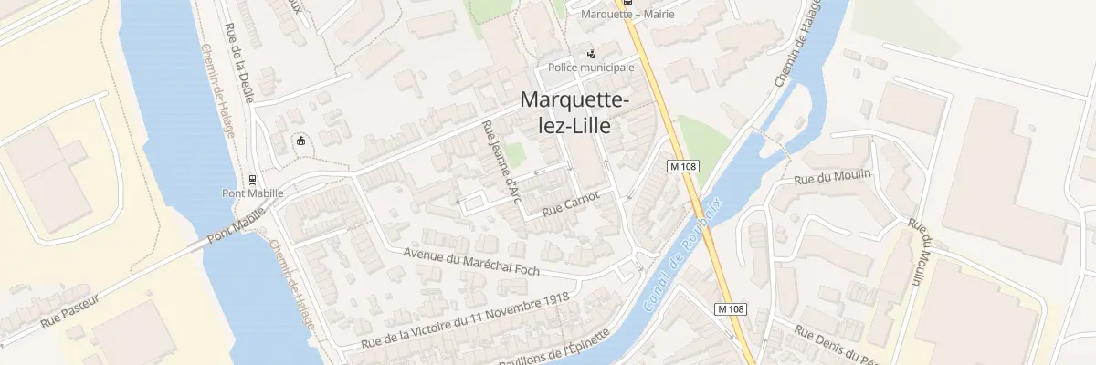 Plan du 5B Rue du Presbytère à Marquette-lez-Lille