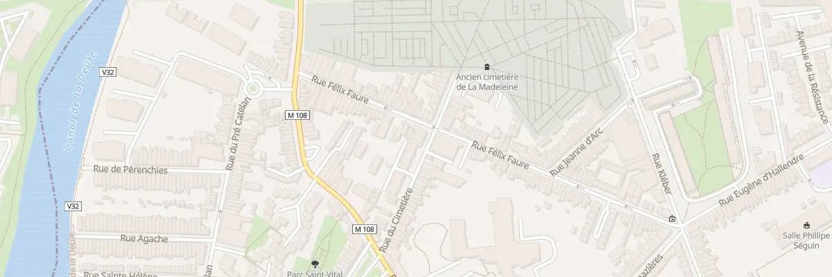 Plan du 41 Rue du Cimetière à La Madeleine