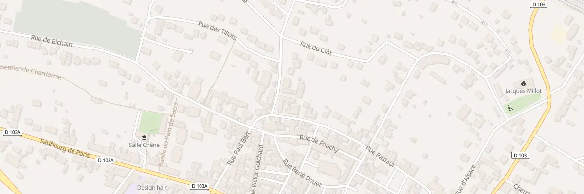 Plan du 4 Rue du Stade à Villeneuve-la-Guyard