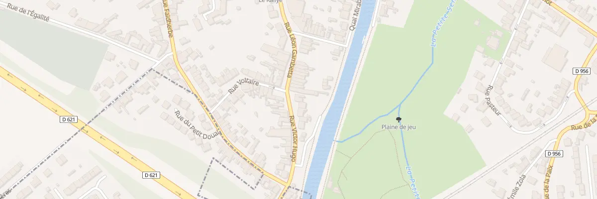 Plan du 481 Rue Victor Hugo à Lambres-lez-Douai