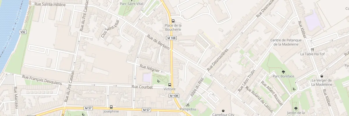 Plan du 146 Rue du Pdt Georges Pompidou à La Madeleine
