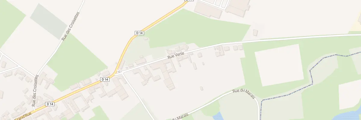 Plan du 9 Rue Verte à Baralle