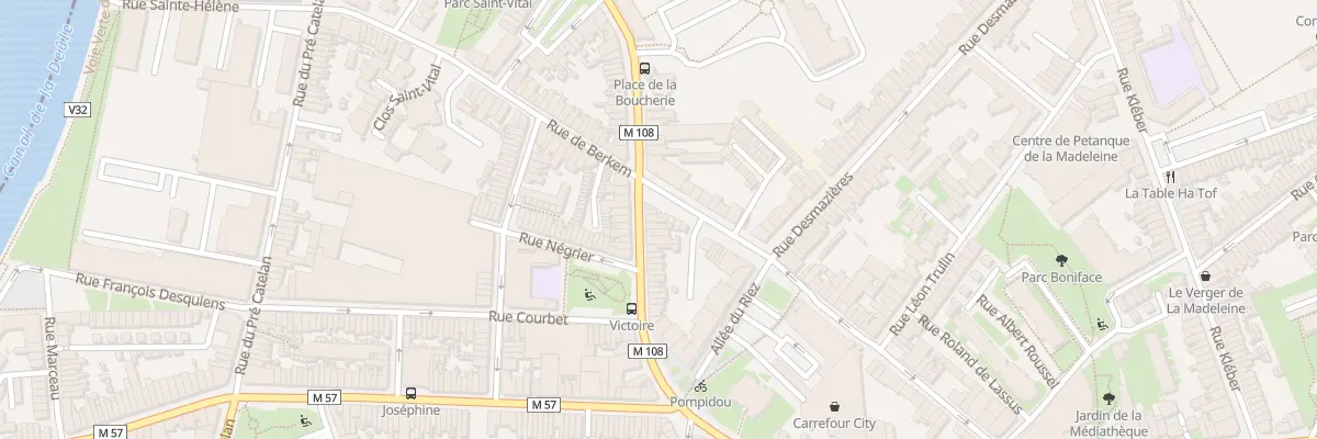 Plan du 142 Rue du Pdt Georges Pompidou à La Madeleine