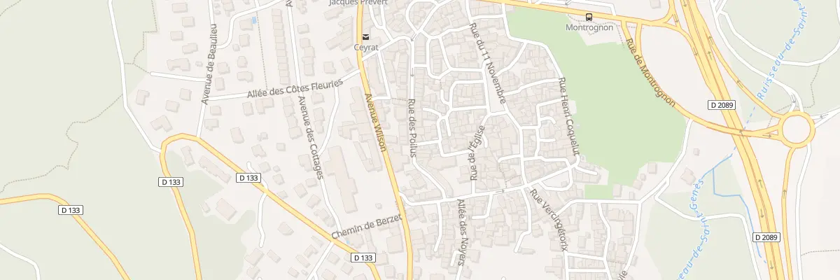 Plan du 37 Rue des Poilus à Ceyrat