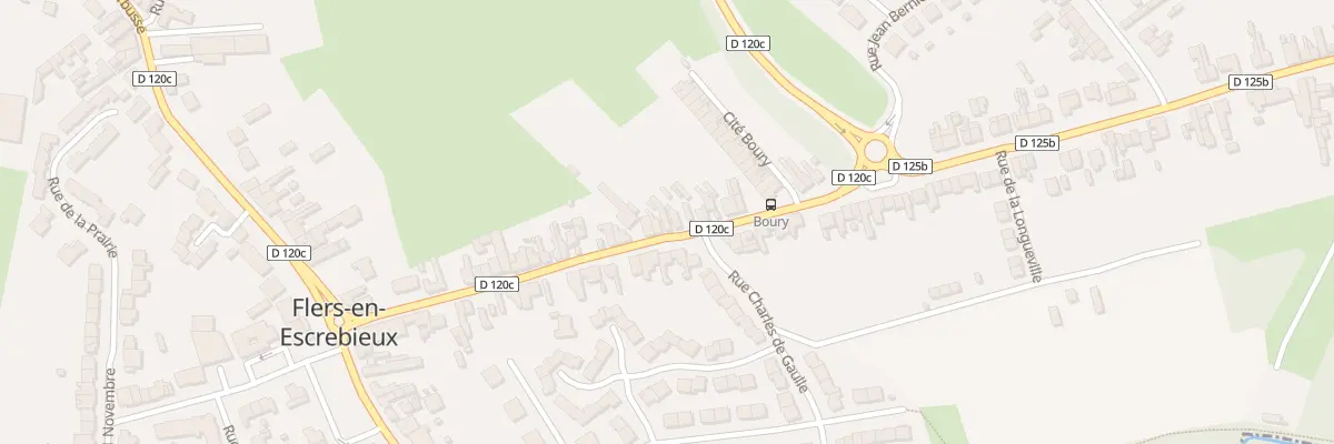 Plan du 39 Rue du Marechal de Lattre à Flers-en-Escrebieux