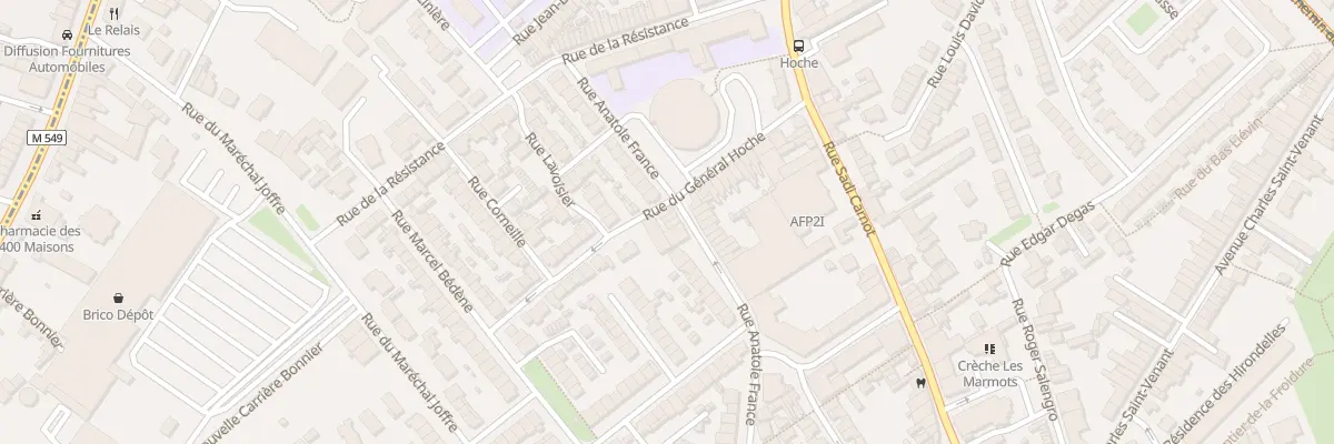Plan du 32 Rue Anatole France à Faches-Thumesnil