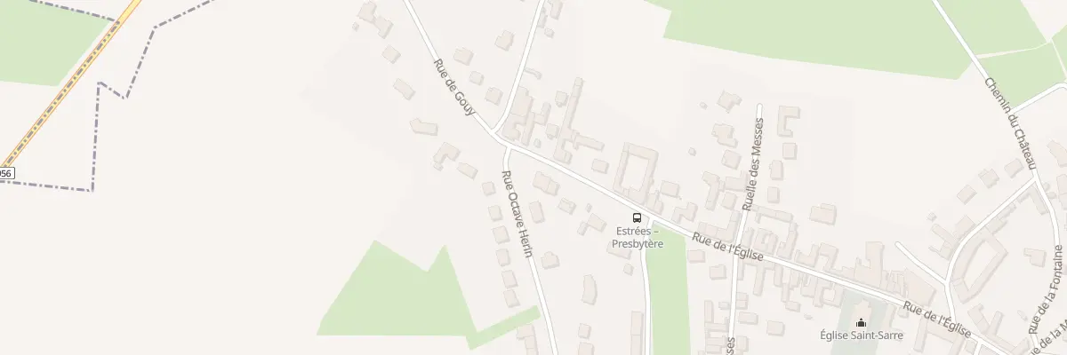 Plan du 41 Rue de l’Eglise à Estrées