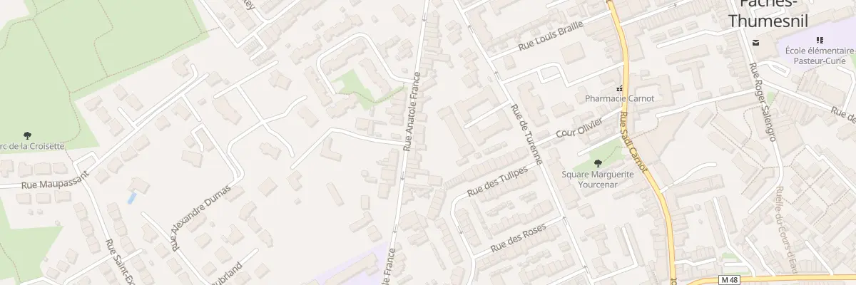 Plan du 151 Rue Anatole France à Faches-Thumesnil