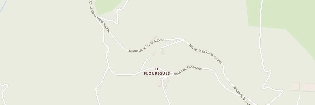 Plan du Flourigues à Pomayrols