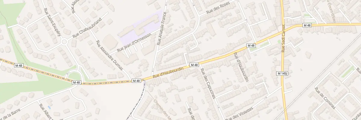Plan du 158 Rue d’Haubourdin à Faches-Thumesnil