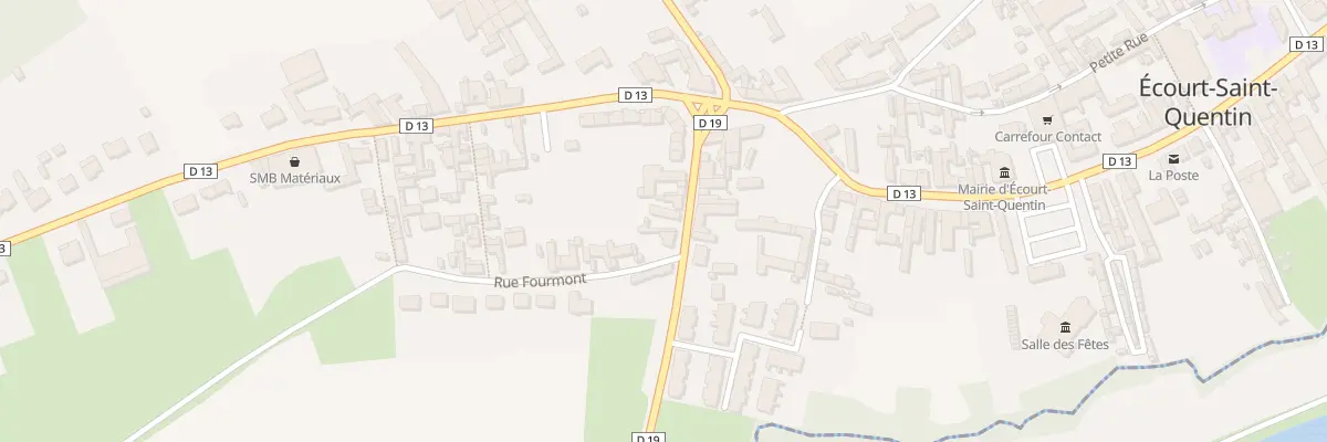Plan du 6 Rue de Rumaucourt à Écourt-Saint-Quentin