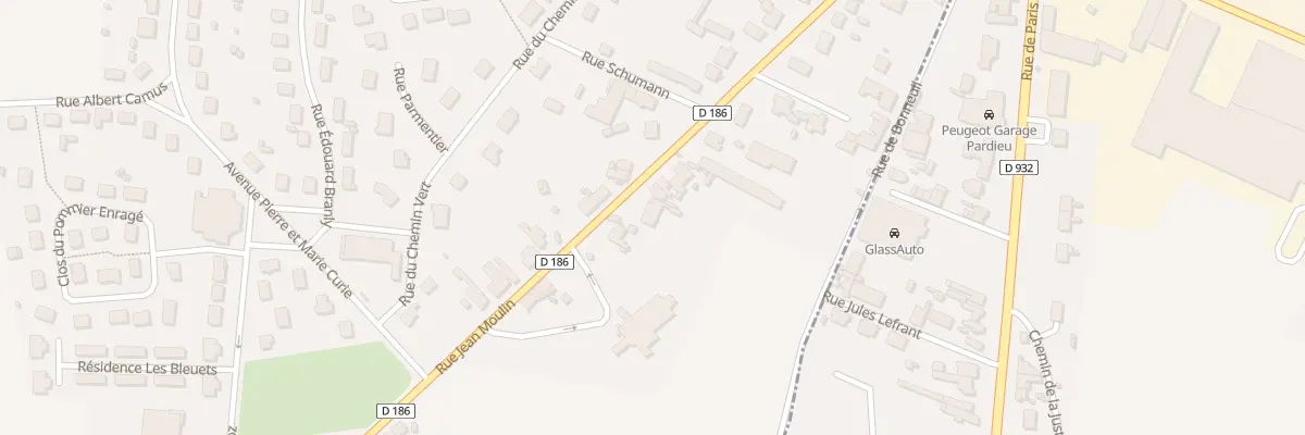 Plan du 35 Rue Jean Moulin à Eppeville
