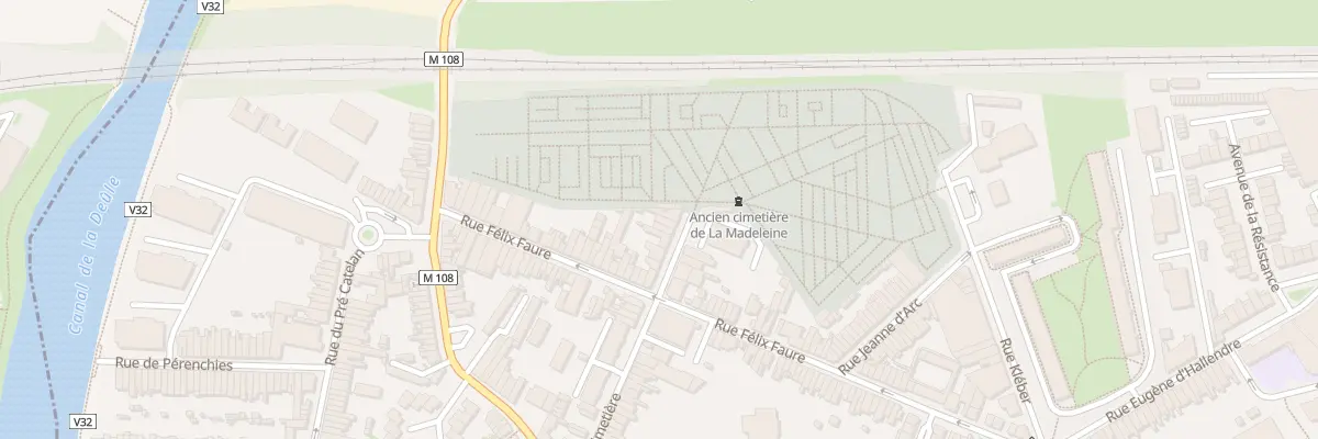 Plan du 55 Rue du Cimetière à La Madeleine
