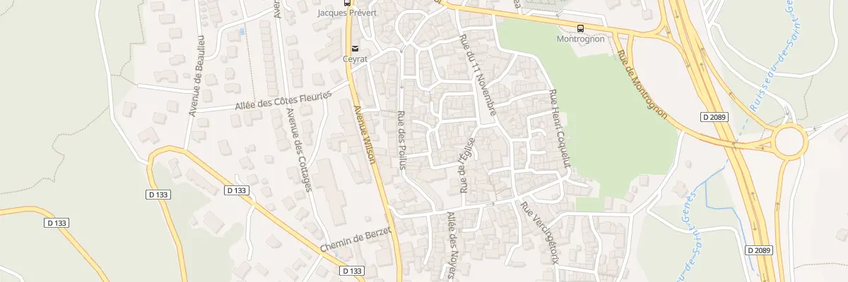 Plan du 20 Rue de l’Ancienne Mairie à Ceyrat