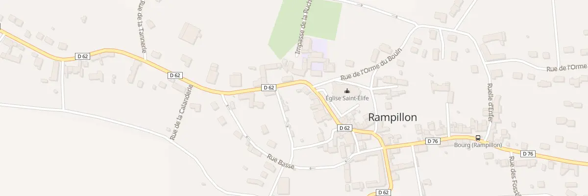 Plan du 4 Rue de la Commanderie à Rampillon
