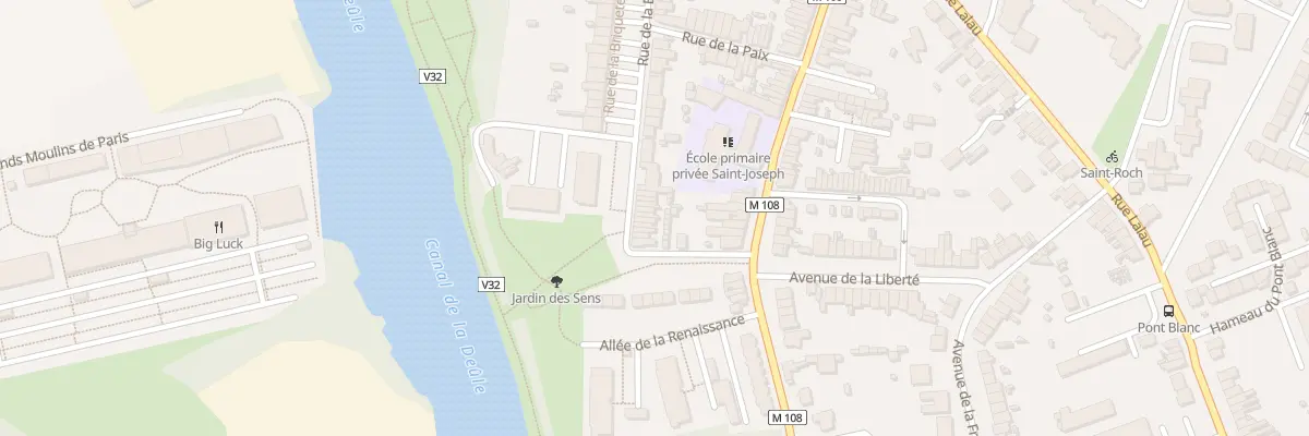Plan du 12 Rue de la Briqueterie à Marquette-lez-Lille