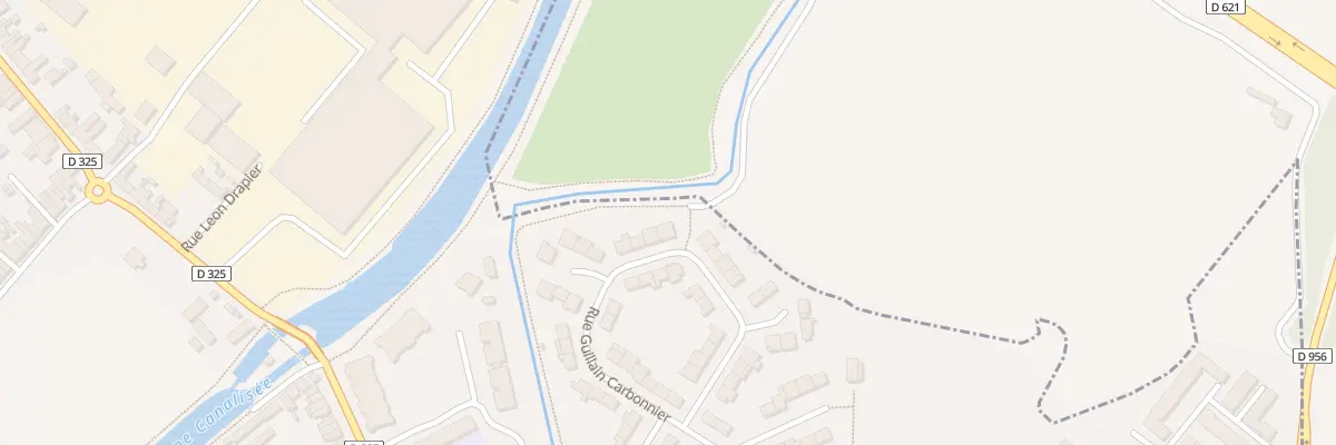 Plan du 19 Rue Guislain Carbonnier à Courchelettes