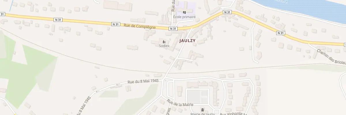Plan du 4T Rue du 8 Mai 1945 à Jaulzy