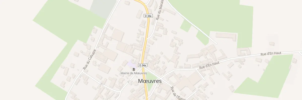 Plan du 2 Rue d’Inchy à Mœuvres