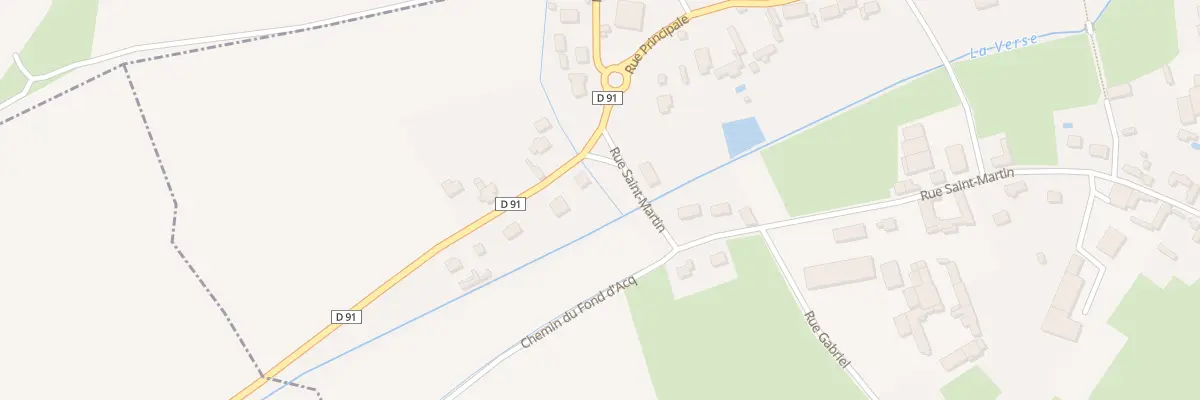 Plan du 365 Rue Principale à Berlancourt