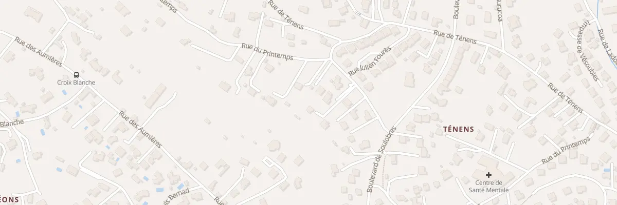 Plan du 631 Rue du Printemps à Millau