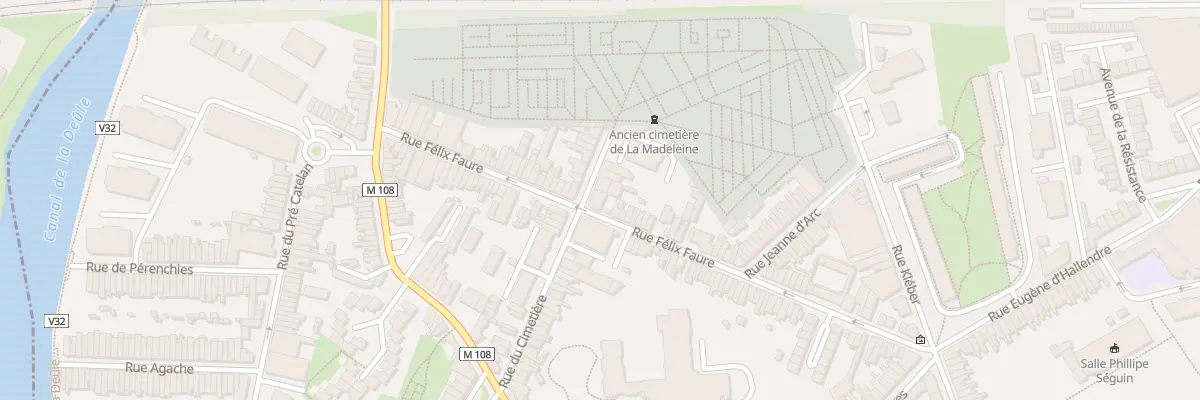 Plan du 77 Rue Félix Faure à La Madeleine