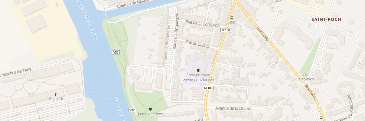 Plan du 42 Rue de la Briqueterie à Marquette-lez-Lille