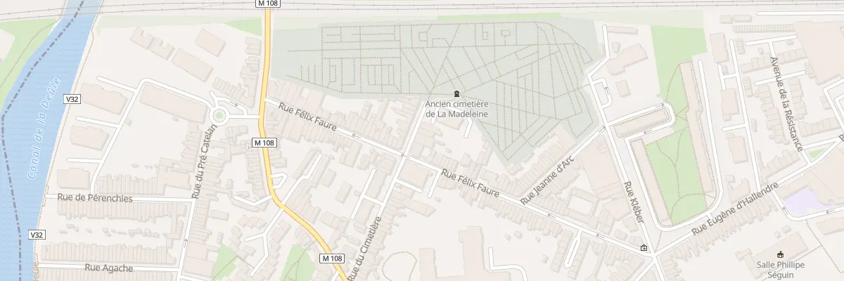 Plan du 48B Rue du Cimetière à La Madeleine