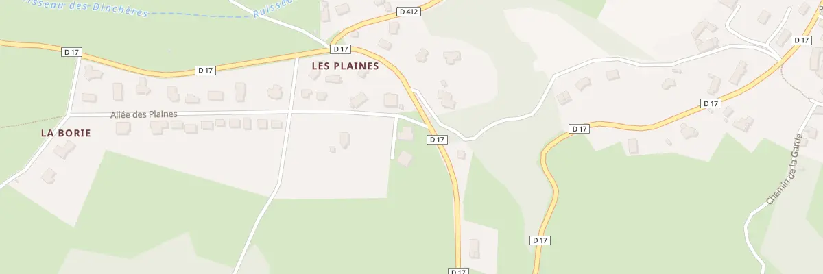 Plan du 9023 Rte de Manzat à Teilhède