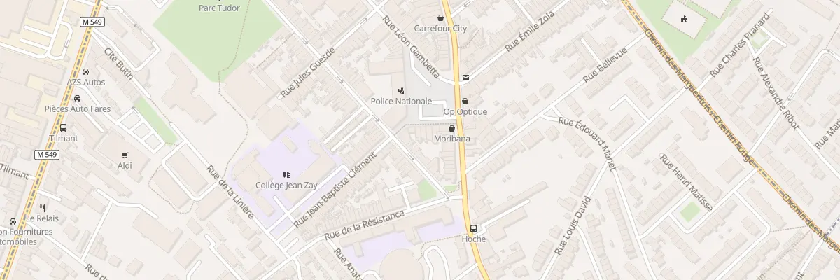 Plan du 259 Rue Kléber à Faches-Thumesnil