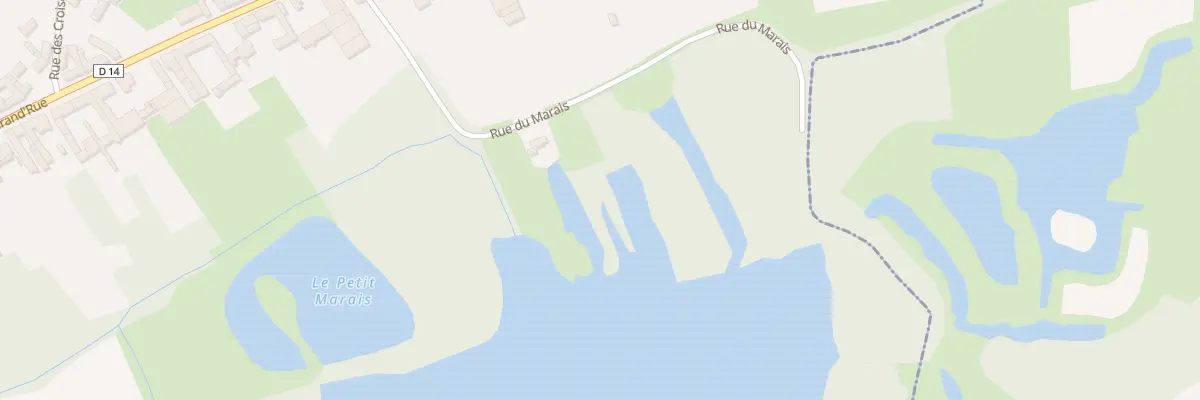 Plan du 5142 Rue du Marais à Baralle