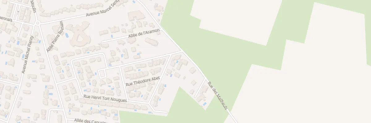 Plan du 28 Rue des Mailheuls à Coursan