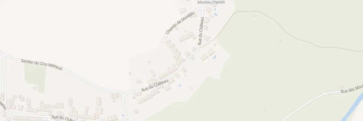 Plan du 843 Rue du Château à Mouroux
