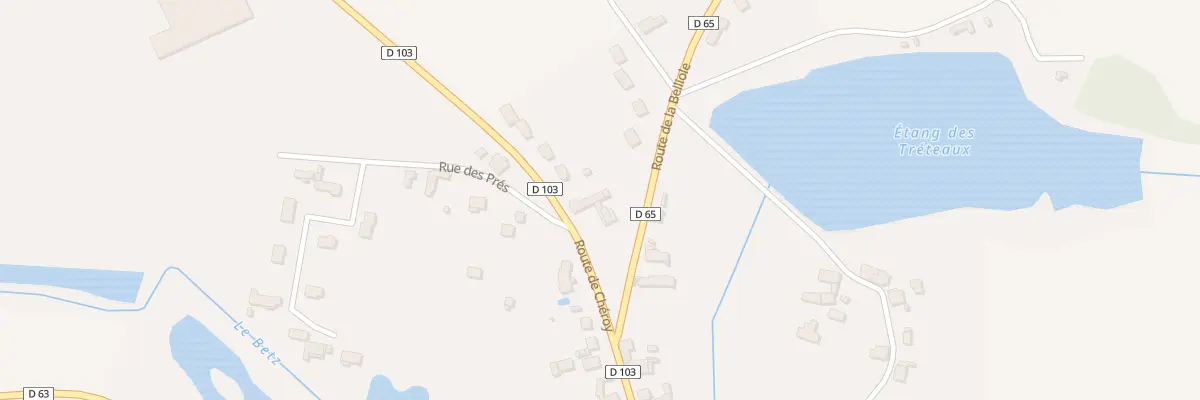 Plan du 1 Rte de la Belliole à Domats