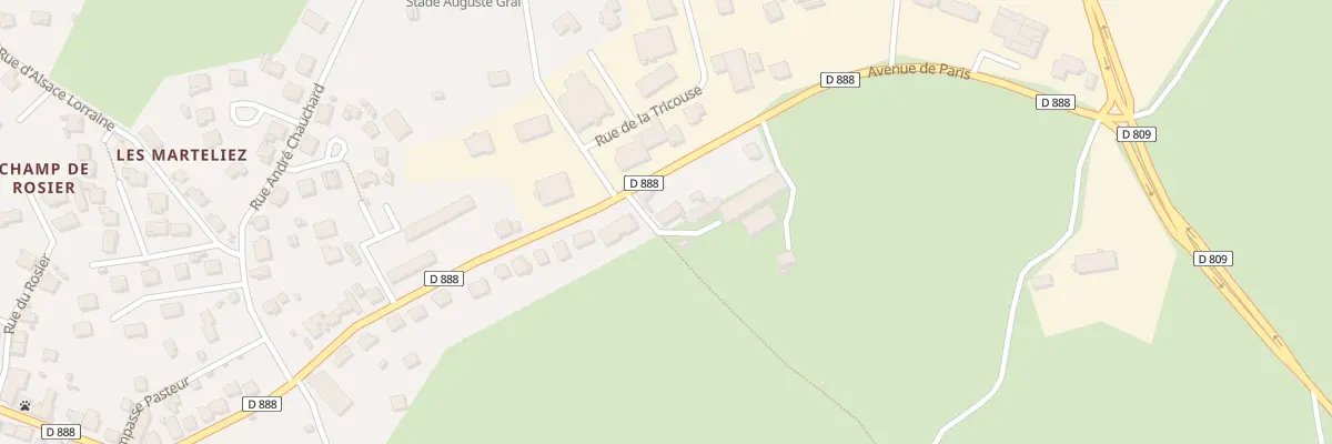 Plan du 30 Av de Paris à Sévérac d’Aveyron