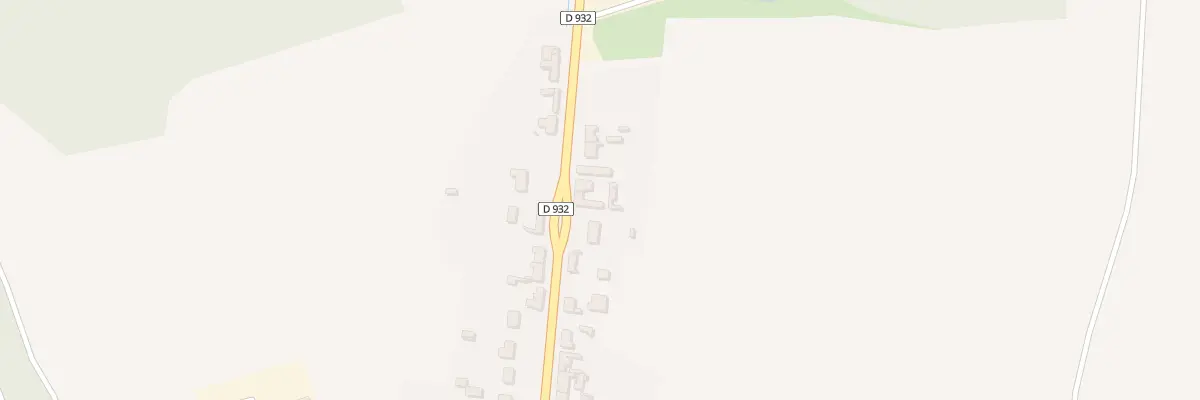 Plan du 380 Rue de l’Europe à Golancourt