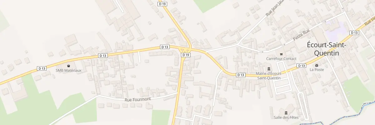 Plan du 1 Rue de Rumaucourt à Écourt-Saint-Quentin