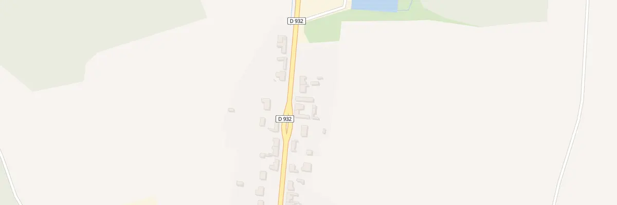 Plan du 390 Rue de l’Europe à Golancourt