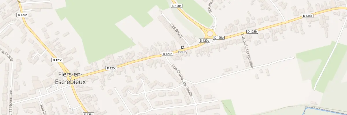 Plan du 32 Rue du Marechal de Lattre à Flers-en-Escrebieux