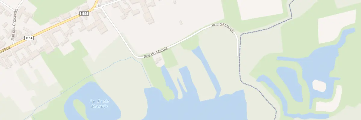 Plan du 5143 Rue du Marais à Baralle