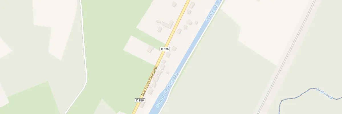 Plan du 13 Rue Louis Faussard à Neufchelles