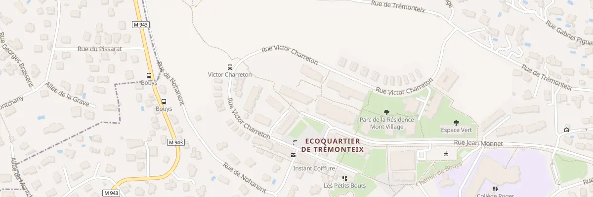 Plan du 42 Rue Victor Charreton à Clermont-Ferrand