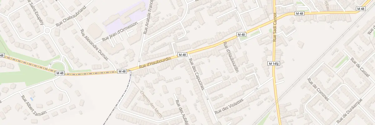 Plan du 2 Rue des Capucines à Faches-Thumesnil