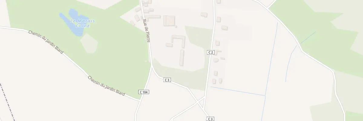 Plan du 417 Rue de Pierre à Béhéricourt