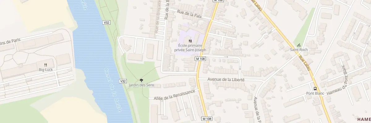 Plan du 66 Rue de Lille à Marquette-lez-Lille